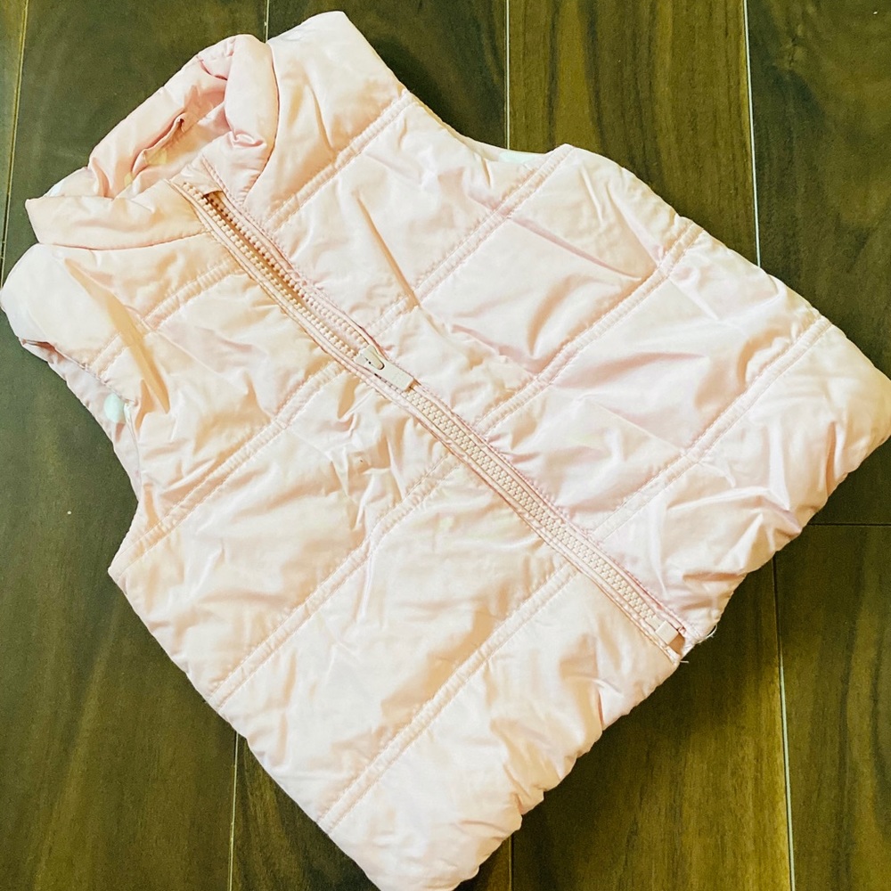 Baby Gap Toddler Girl’s Light Pink Puffer Vest
